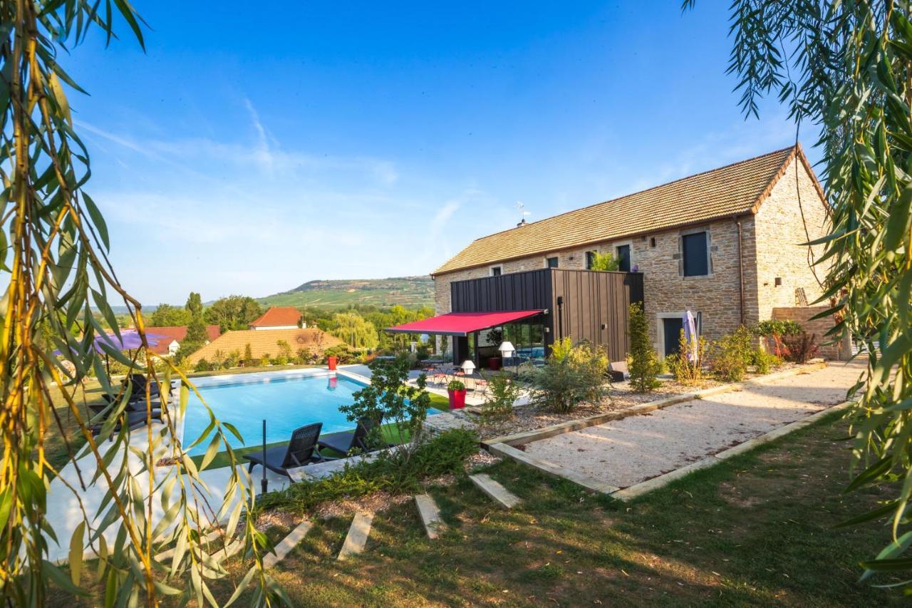 Nuits Aux Sources Bed & Breakfast Chassey-le-Camp Екстериор снимка